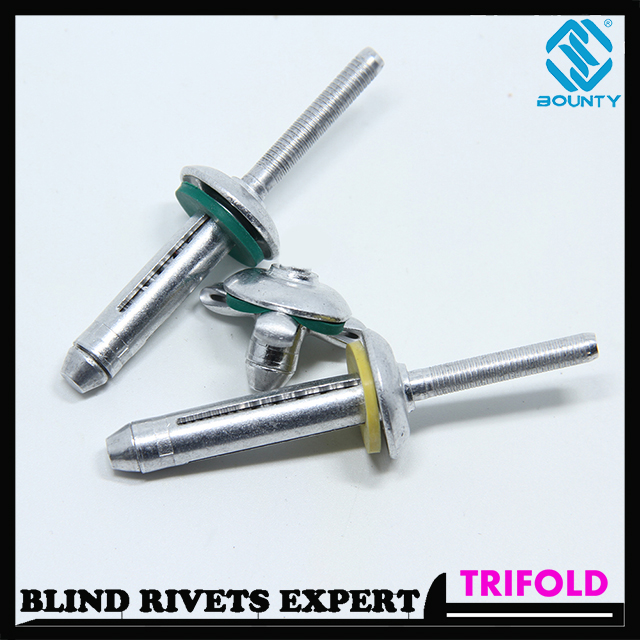 WATERPROOF ALUMINUM TRIFOLD RIVETS WITH WASHER Buy WATERPROOF