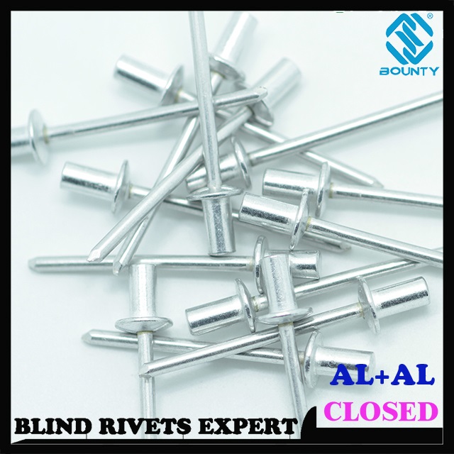 ALUMINUM MANDREL CLOSED END BLIND RIVETS Buy ALUMINUM MANDREL CLOSED